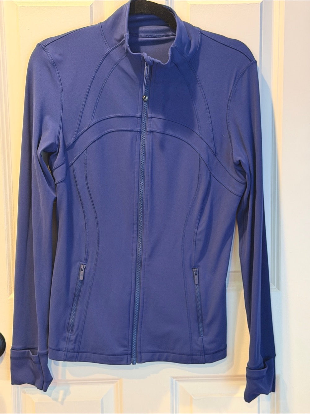 Lululemon Women's Define Zip-Front Active Jacket in Clubhouse Blue Size 10